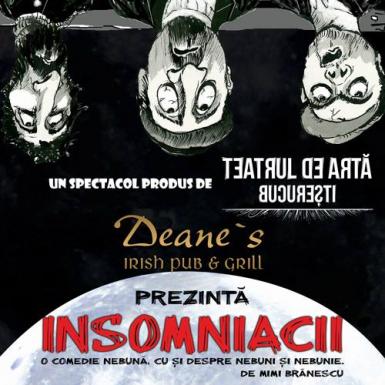 poze comedia insomniacii teatrul de arta bucuresti 