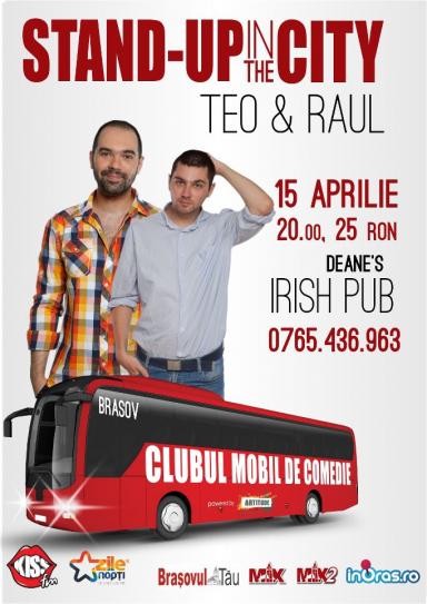 poze comedie cu teo si raul in brasov