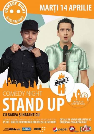 poze comedy night cu badea si natanticu