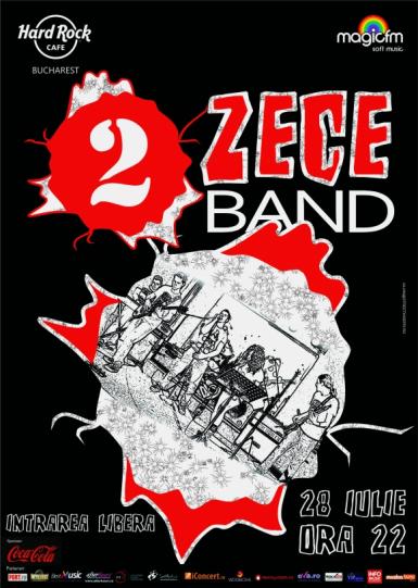 poze concert 2 zece band in hard rock cafe