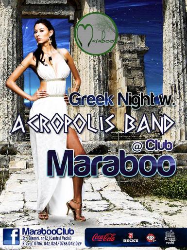 poze concert acropolis band in club maraboo