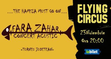 poze concert acustic fara zahar flying circus