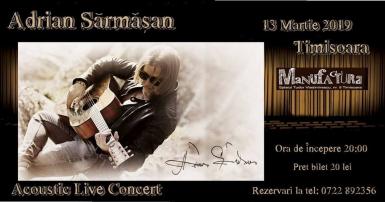 poze concert adrian sarmasan in manufactura 13 martie 2019 