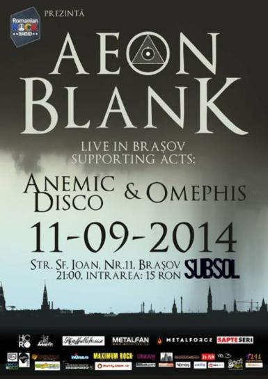 poze concert aeon blank in club subsol brasov