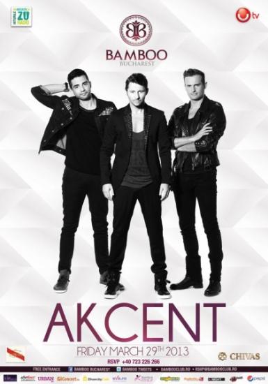 poze concert akcent in club bamboo