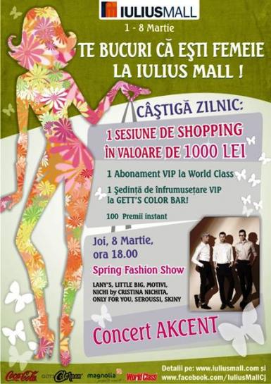 poze concert akcent iulius mall