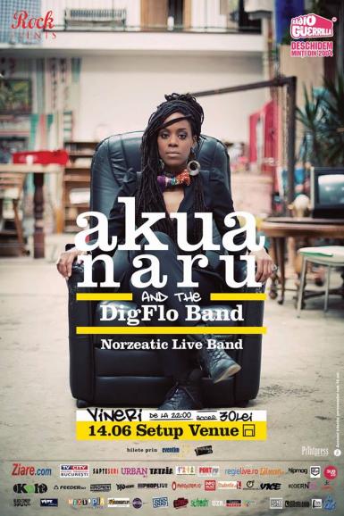 poze concert akua naru in setup