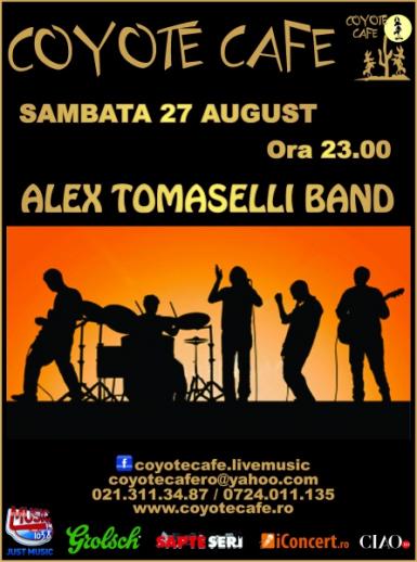 poze concert alex tomaselli in coyote cafe