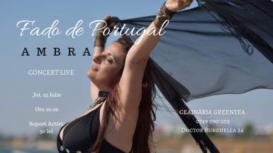 poze concert ambra fado de portugal