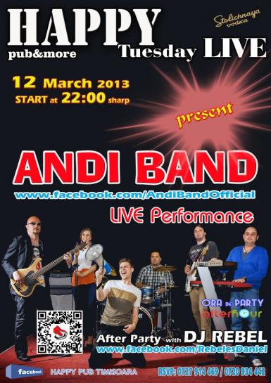 poze concert andi band in happy