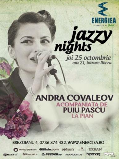 poze concert andra covaleov in energiea 