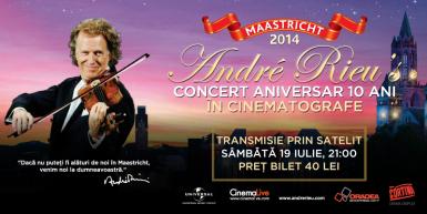 poze concert andre rieu transmis la cortina cinema digiplex