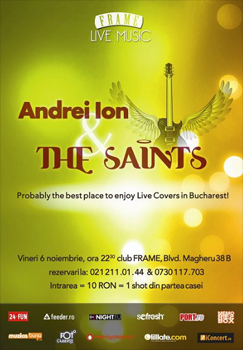 poze concert andrei ion the saints