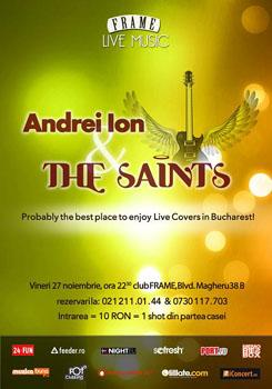 poze concert andrei ion the saints in frame club din bucuresti