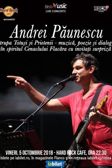 poze concert andrei paunescu in spiritul cenaclului flacara