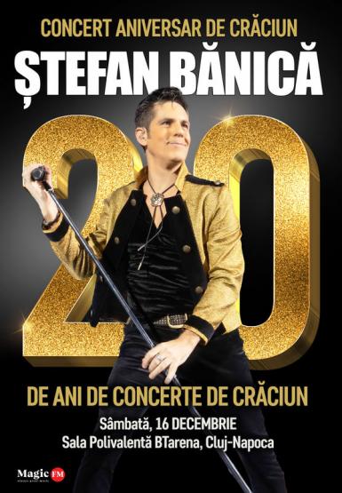 poze concert aniversar de craciun stefan banica la cluj