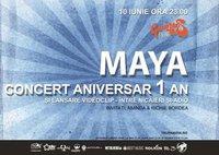 poze concert aniversar maya la cluj