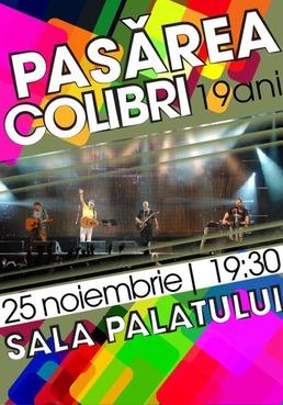 poze concert aniversar pasarea colibri la sala palatului