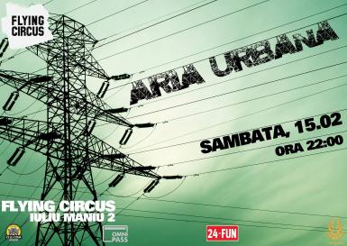 poze concert aria urbana in flying circus 