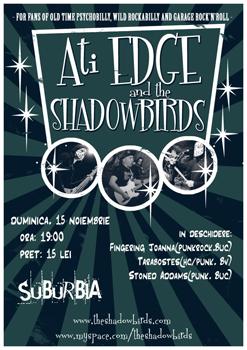 poze concert ati edge and the shadowbirds