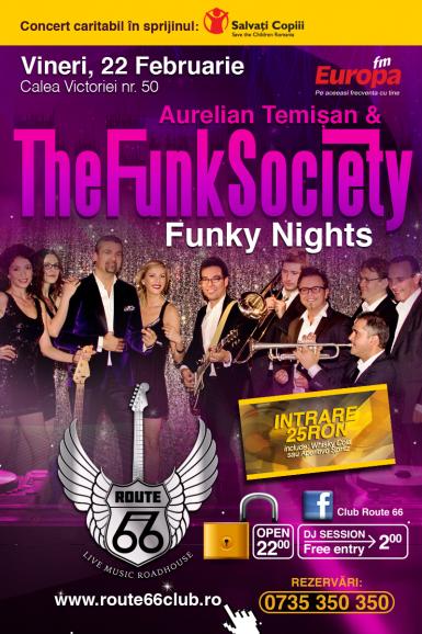 poze concert aurelien temisan the funky society in route 66