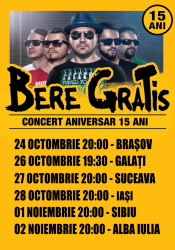 poze concert bere gratis la alba iulia