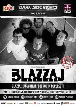 poze concert blazzaj in club b52 in cadrul dark side night