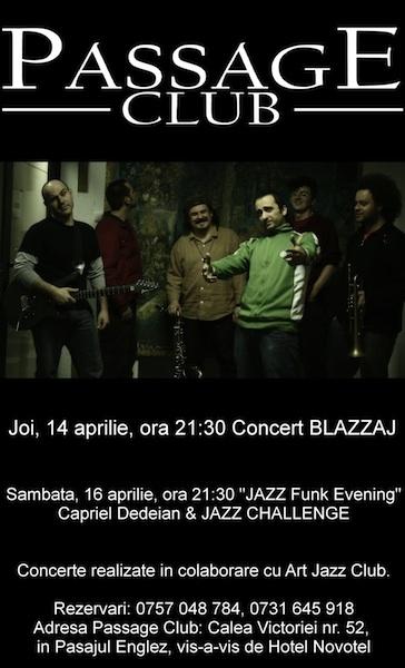 poze concert blazzaj in passage club