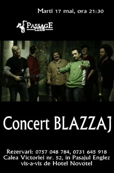 poze concert blazzaj in passage club