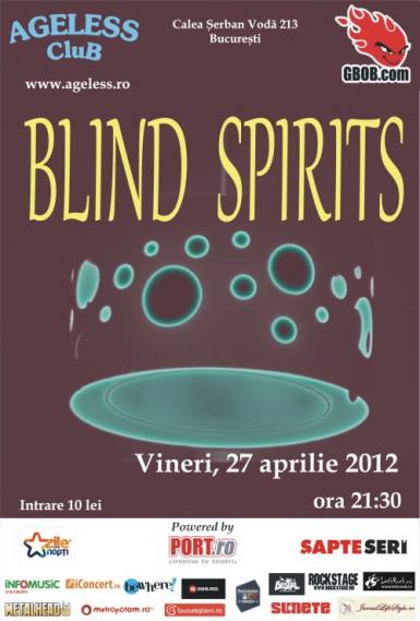 poze concert blind spirits in ageless club