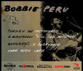 poze concert bobbie peru in hard rock cafe din bucuresti