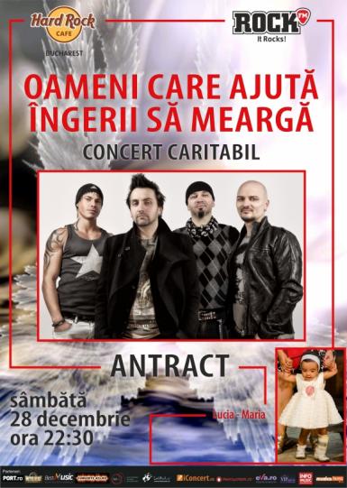 poze concert caritabil antract in hard rock cafe