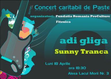 poze concert caritabil cu adi gliga si sunny tranca