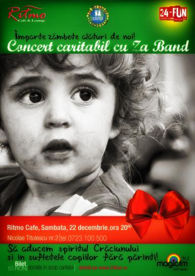 poze concert caritabil cu za band