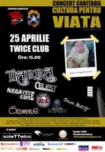 poze concert caritabil in club twice