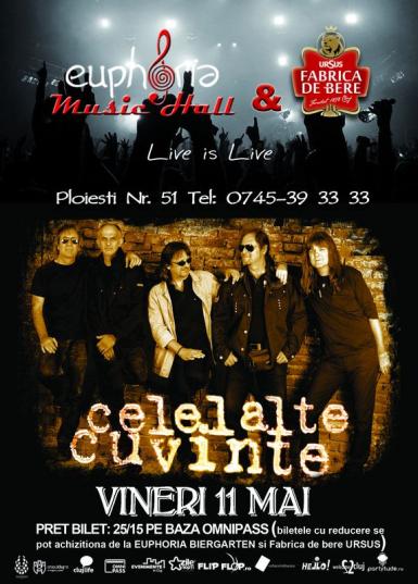 poze concert celelalte cuvinte euphoria music hall