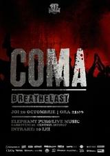 poze concert coma si breathelast in elephant pub