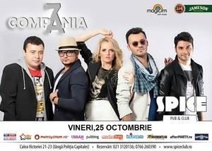 poze concert compania 7 in spice club