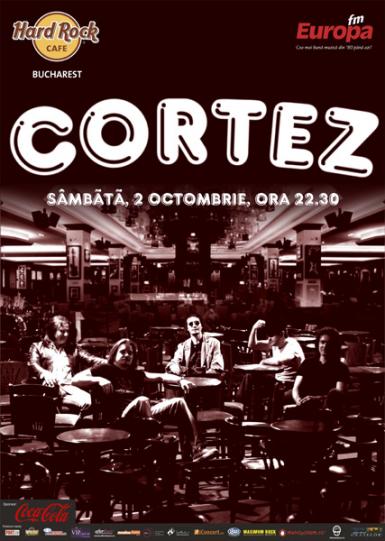 poze concert cortez la hard rock cafe din bucuresti