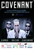 poze concert covenant in club control din bucuresti