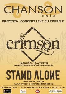 poze concert crimson si stand alone