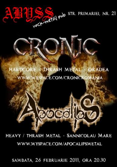 poze concert cronic apocalips