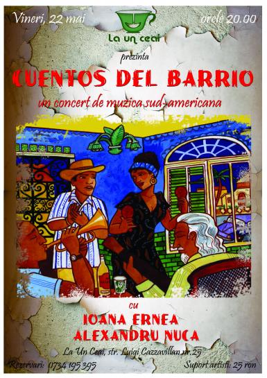 poze concert cuentos del barrio