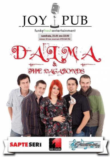 poze concert dalma the vagabonds in joy pub