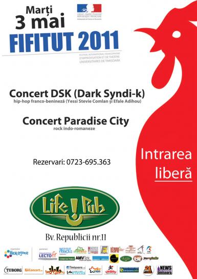 poze concert dark syndi k concert paradise city