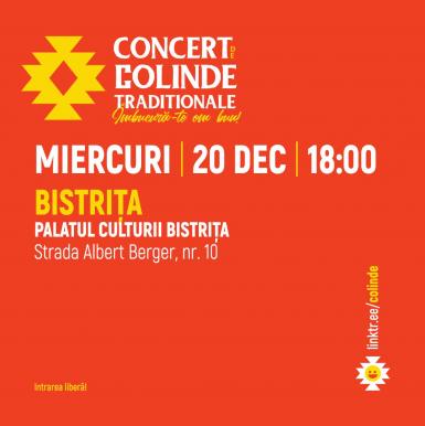 poze concert de colinde tradi ionale la bistri a
