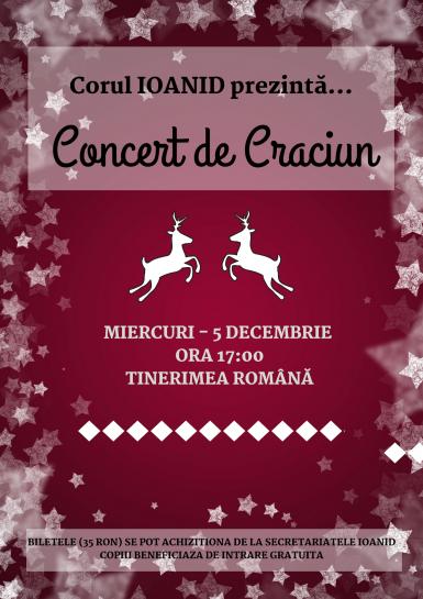 poze concert de craciun corul ioanid