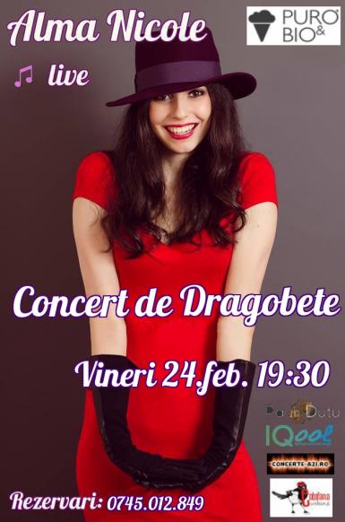 poze concert de dragobete cu alma nicole