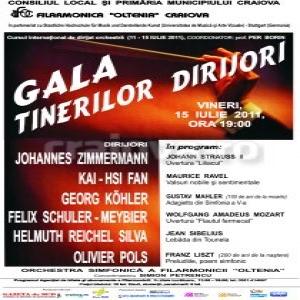 poze concert de gala tineri dirijori