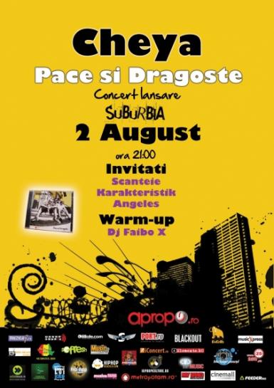 poze concert de lansare cheya 